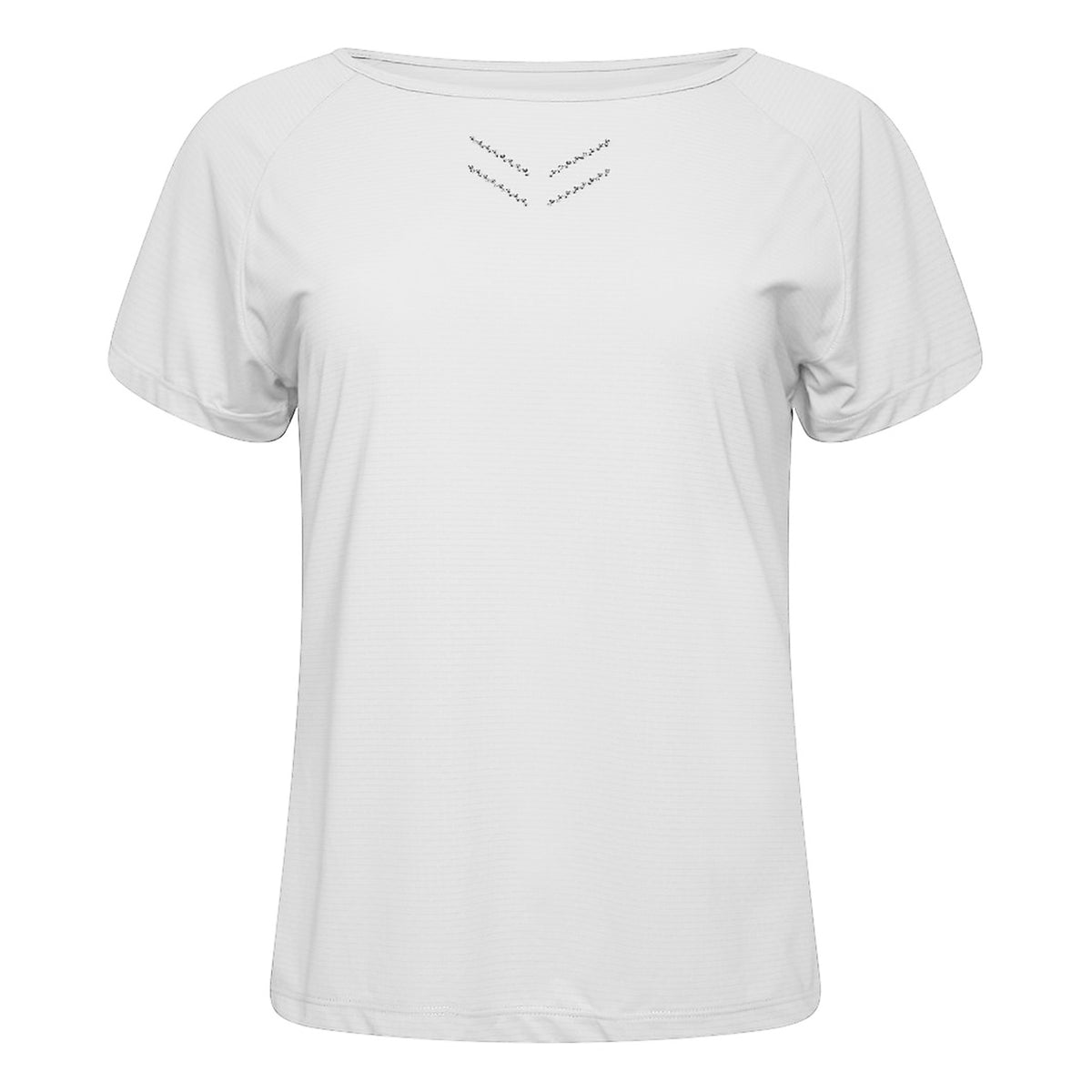 White - Front - Dare 2B Womens-Ladies Crystallize Active T-Shirt