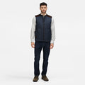 Navy - Side - Regatta Professional Mens Quilted Body Warmer