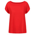 True Red - Front - Regatta Womens-Ladies Adine Stripe T-Shirt