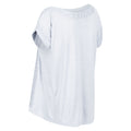 White - Side - Regatta Womens-Ladies Adine Stripe T-Shirt