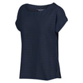 Navy - Lifestyle - Regatta Womens-Ladies Adine Stripe T-Shirt