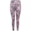 Dusty lavender - Front - Dare 2B Womens-Ladies Influential Tie Dye Recycled Leggings
