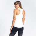 White - Side - Dare 2B Womens-Ladies Crystallize Active Vest