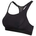 Black - Side - Dare 2B Womens-Ladies Hi Impact Sports Bra