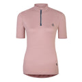 Dusky Rose - Front - Dare 2B Womens-Ladies Pedal Through It Marl Lightweight Jersey