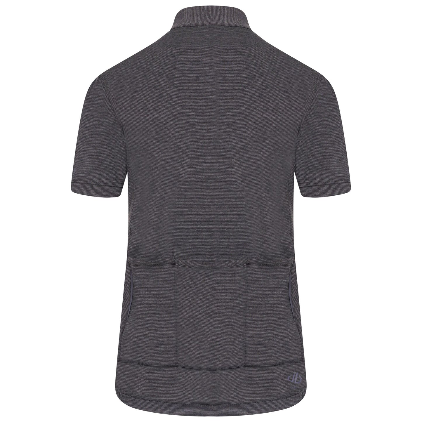 Black - Back - Dare 2B Womens-Ladies Pedal Through It Marl Lightweight Jersey