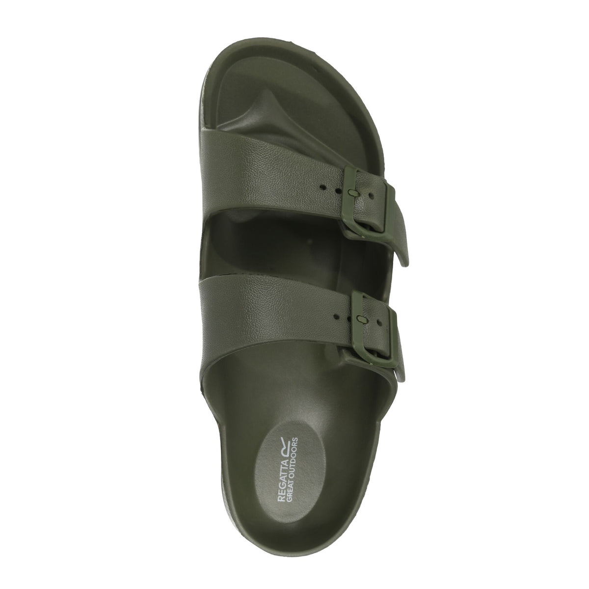 Dark Khaki - Lifestyle - Regatta Mens Brooklyn Dual Straps Sandals