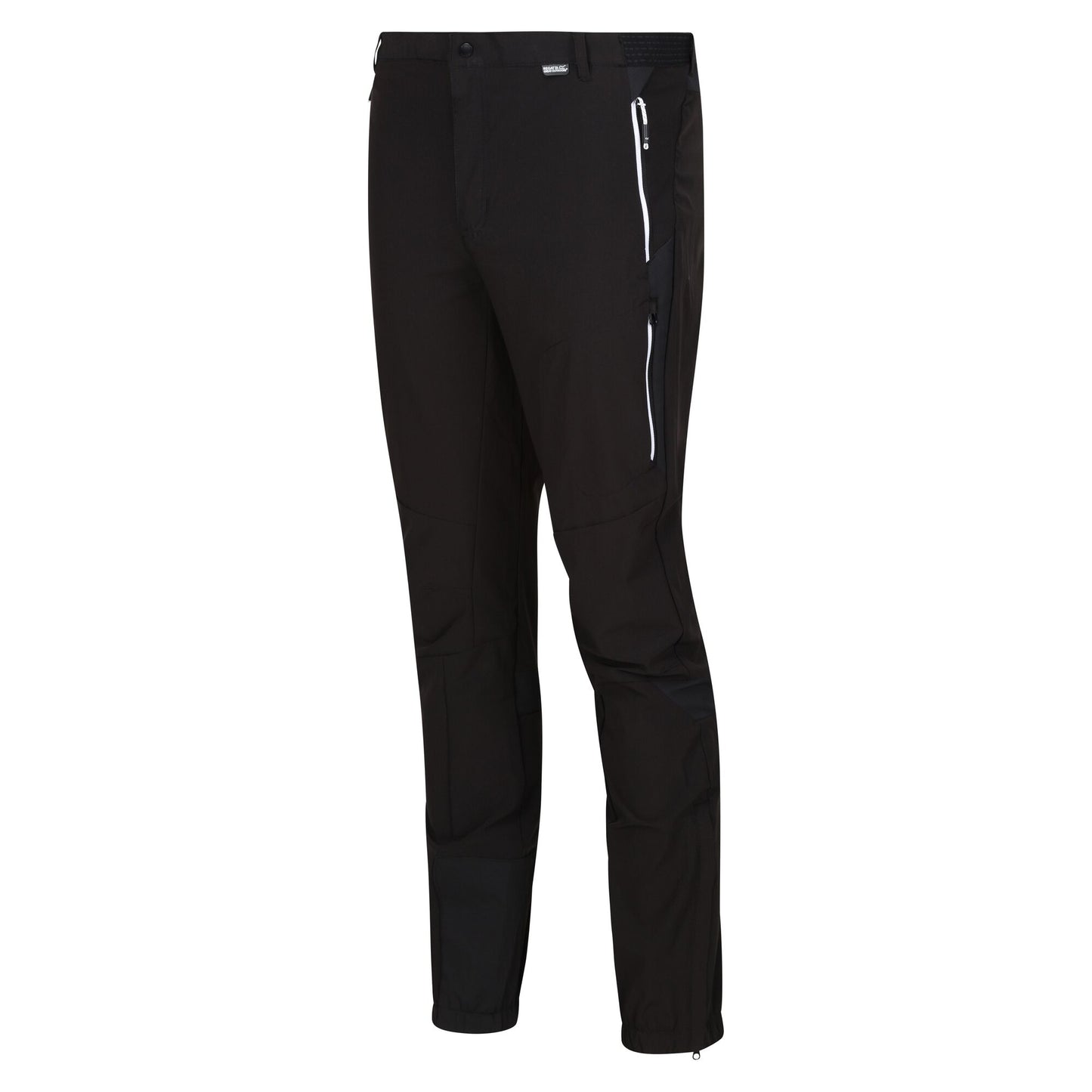 Black - Side - Regatta Mens Mountain III Hiking Trousers