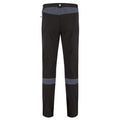 Black-India Grey - Pack Shot - Regatta Mens Mountain III Hiking Trousers