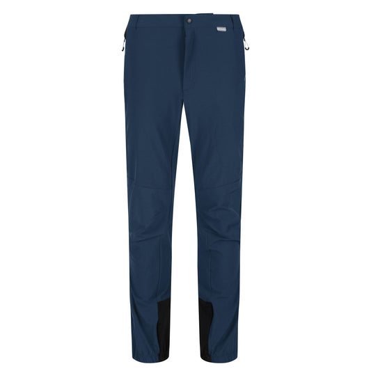 Moonlight Denim - Front - Regatta Mens Mountain III Hiking Trousers