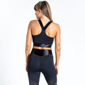 Black - Lifestyle - Dare 2B Womens-Ladies Crystallize Sports Bra