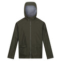 Dark Khaki - Front - Regatta Mens Bergen Waterproof Jacket