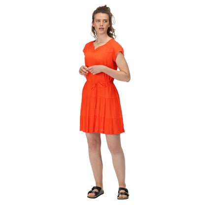 Crayon - Back - Regatta Womens-Ladies Reanna Tiered Casual Dress