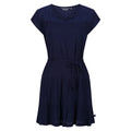 Navy - Front - Regatta Womens-Ladies Reanna Tiered Casual Dress