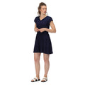 Navy - Back - Regatta Womens-Ladies Reanna Tiered Casual Dress