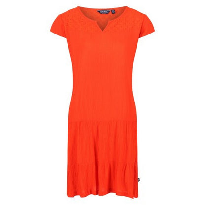 Crayon - Front - Regatta Womens-Ladies Reanna Tiered Casual Dress