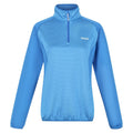 Sonic Blue - Front - Regatta Womens-Ladies Highton II Two Tone Half Zip Fleece