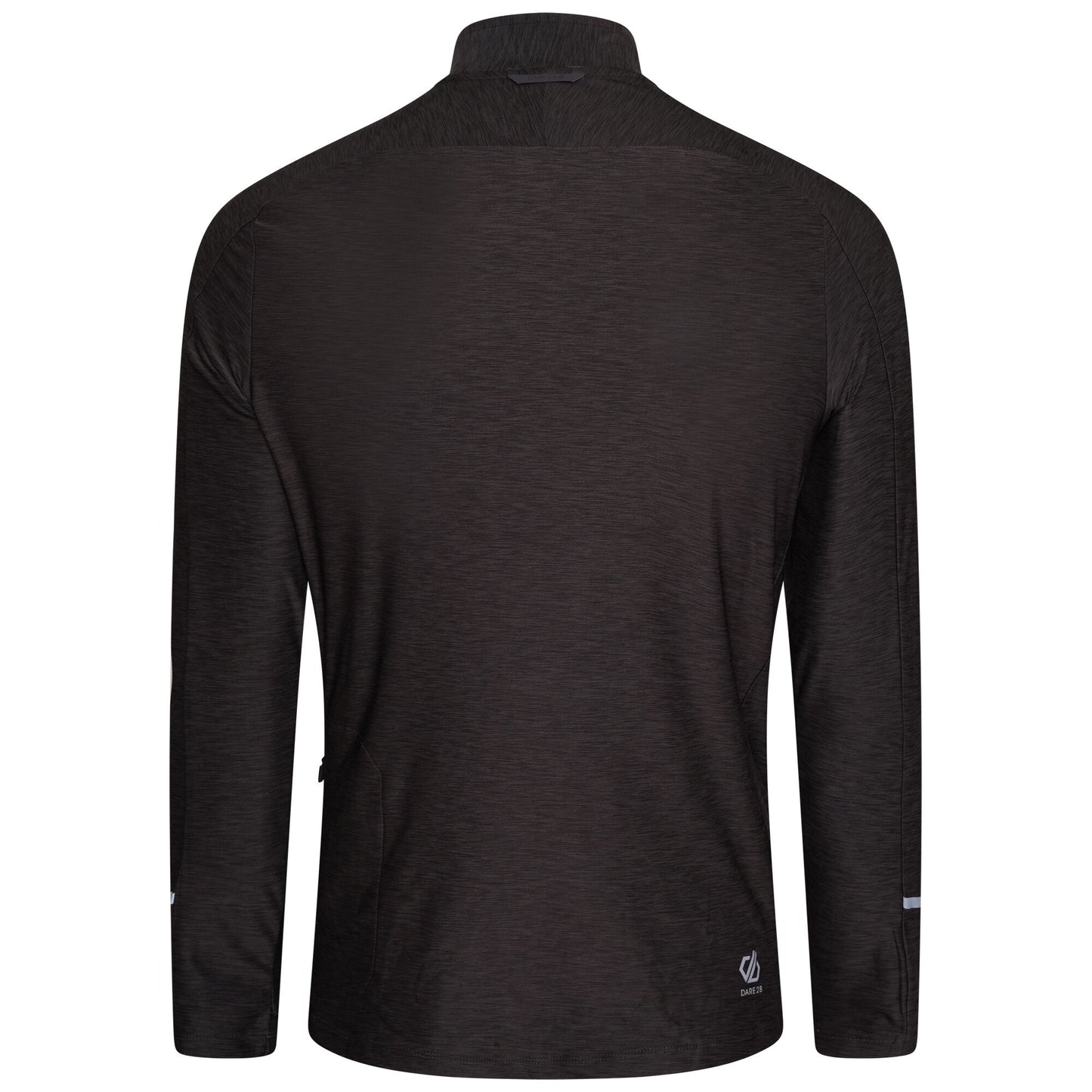 Black Marl - Back - Dare 2B Mens Power Up II Lightweight Jersey