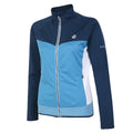 Niagra Blue-Moonlight Denim - Side - Dare 2B Womens-Ladies Elation II Core Stretch Recycled Fleece