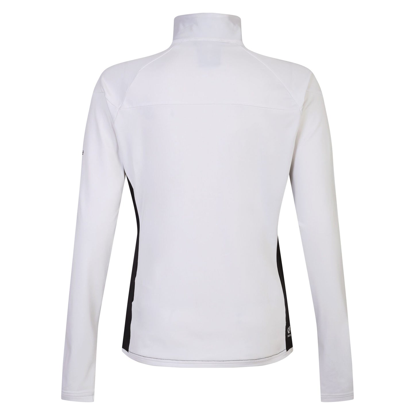 White-Black - Side - Dare 2B Womens-Ladies Elation II Core Stretch Recycled Fleece