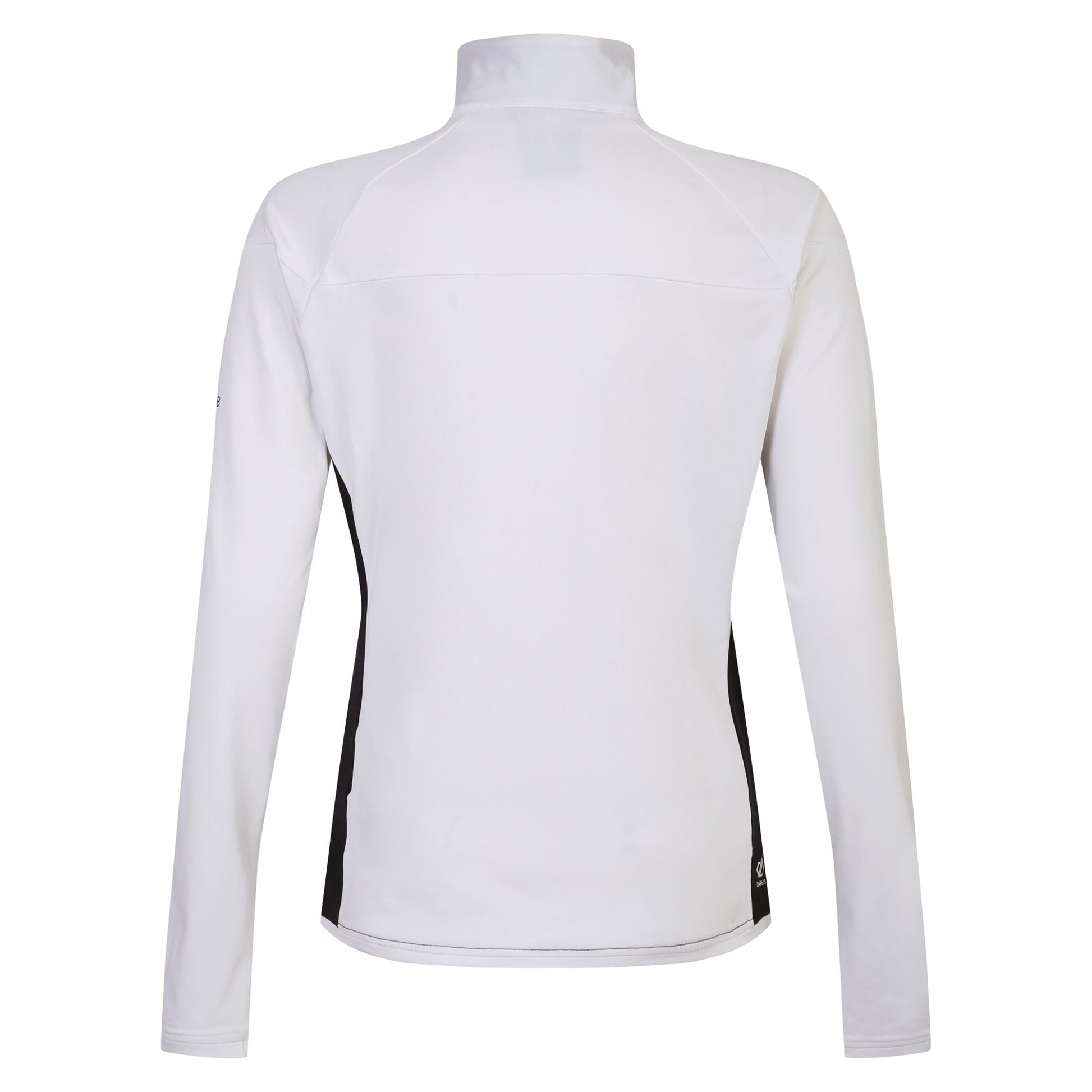 White-Black - Side - Dare 2B Womens-Ladies Elation II Core Stretch Recycled Fleece