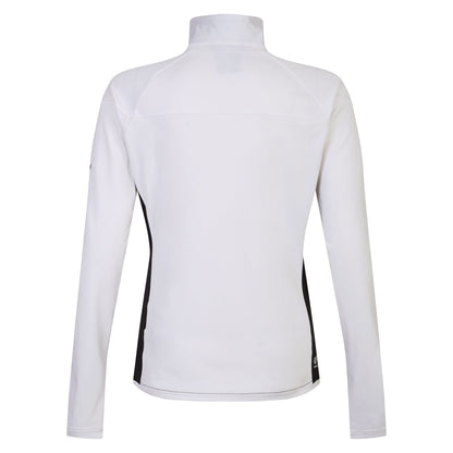 White-Black - Side - Dare 2B Womens-Ladies Elation II Core Stretch Recycled Fleece