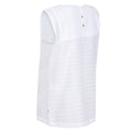 White - Close up - Regatta Womens-Ladies Bridgidine Linear Tank Top