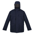 Navy - Front - Regatta Mens Palben Waterproof Parka