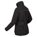 Black High Shine - Lifestyle - Regatta Womens-Ladies Linnette Waterproof Padded Jacket