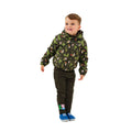 Dark Khaki - Back - Regatta Childrens-Kids Muddy Puddle Padded Jacket