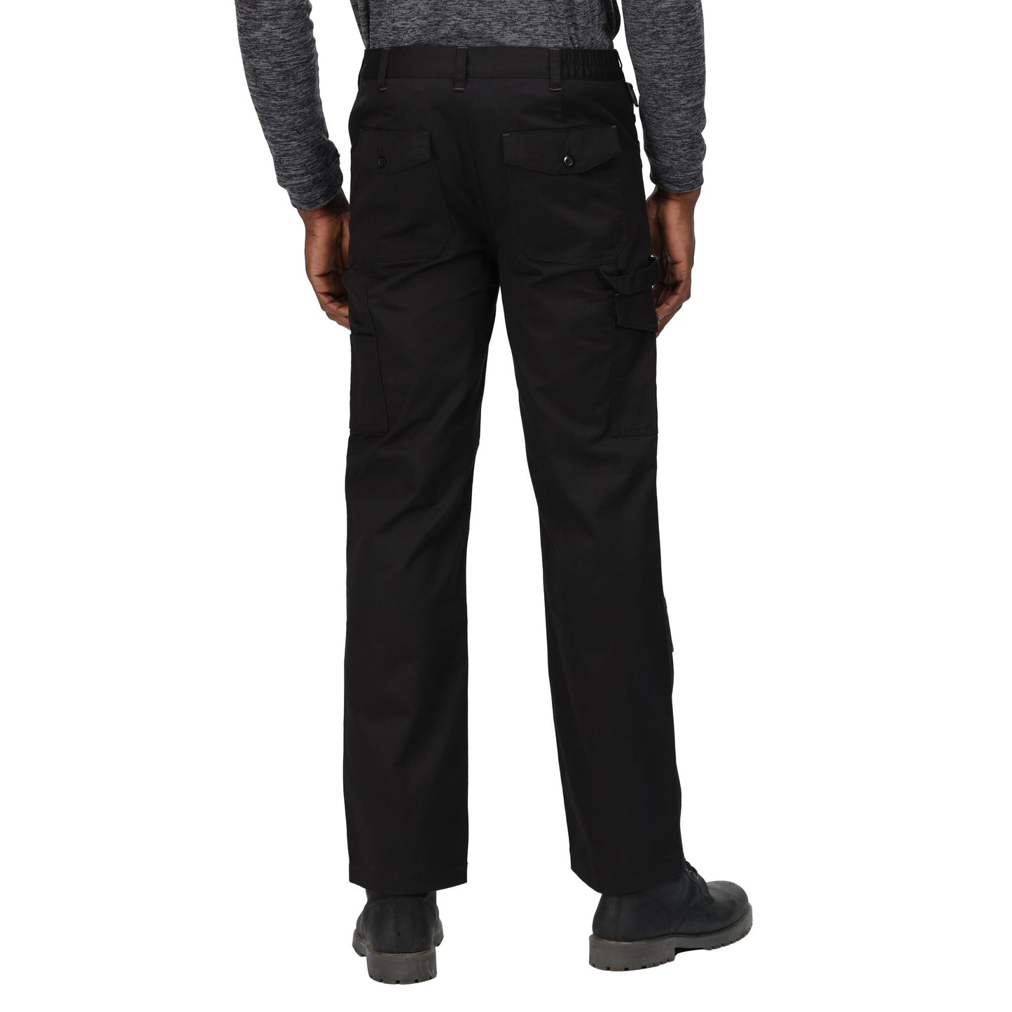 Black - Lifestyle - Regatta Professional Mens Cargo Trousers