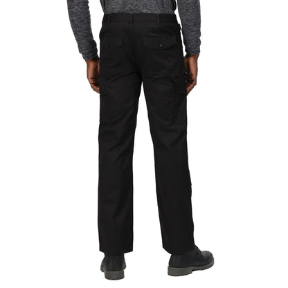 Black - Lifestyle - Regatta Professional Mens Cargo Trousers