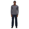 Navy - Back - Regatta Professional Mens Cargo Trousers