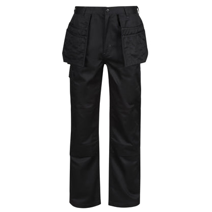 Black - Front - Regatta Professional Mens Cargo Trousers