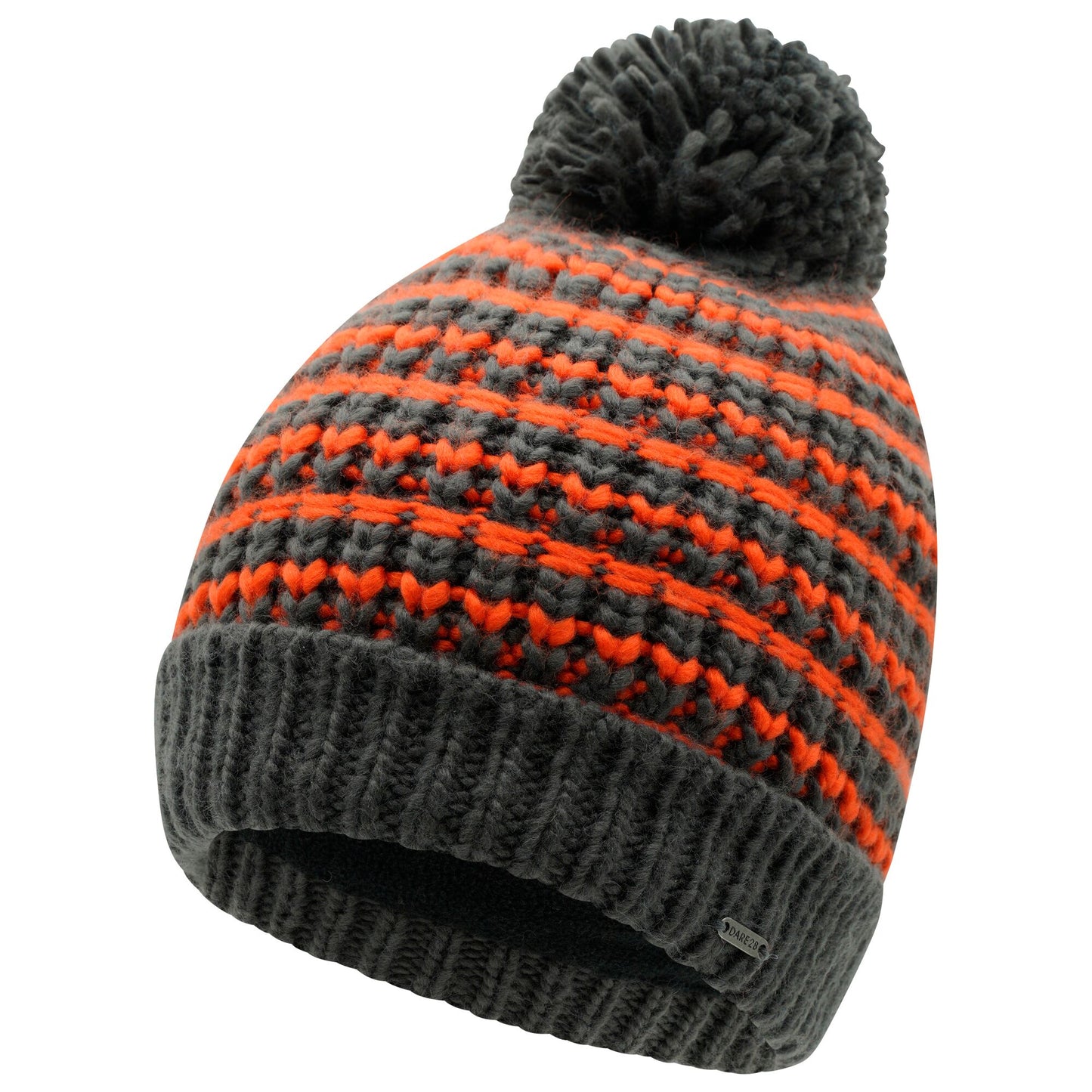 Amber Glow-Ebony Grey - Front - Regatta Unisex Adult Headstart Beanie