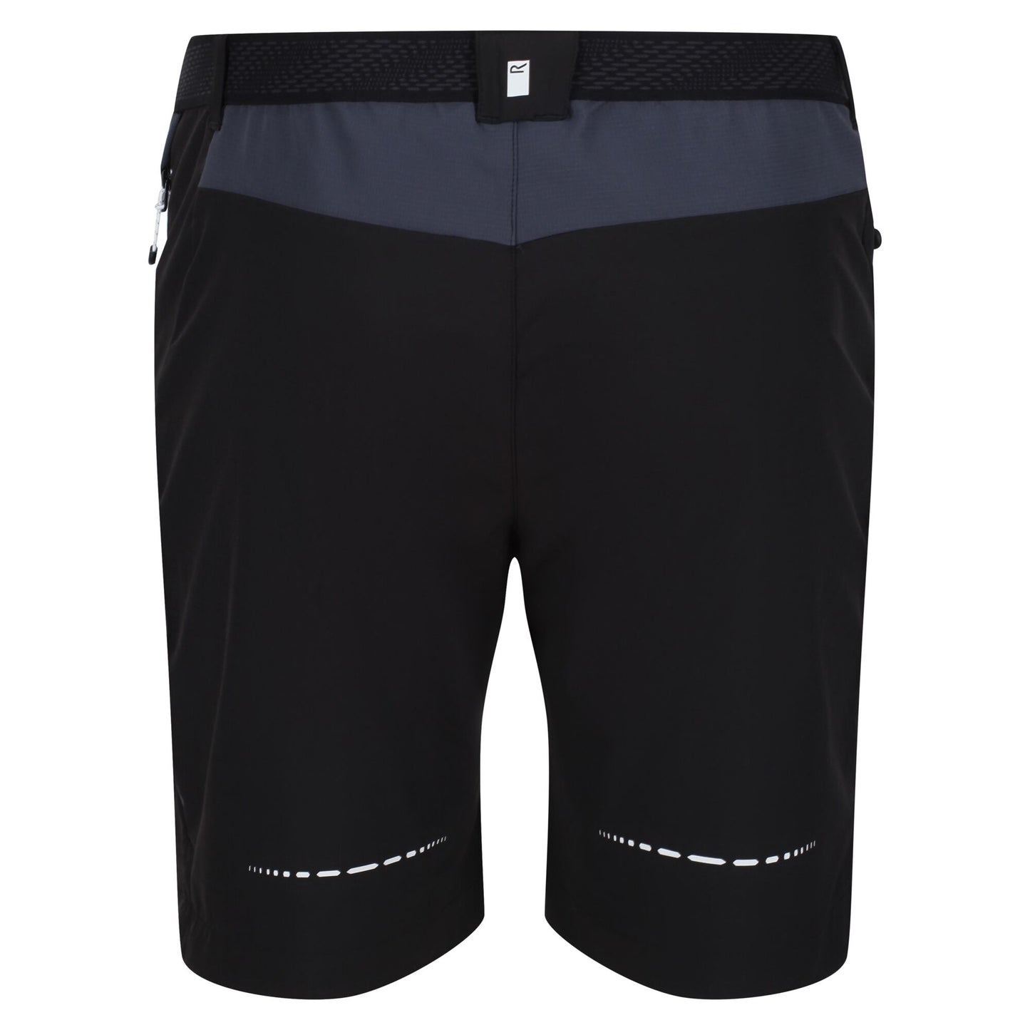 Black-India Grey - Back - Regatta Mens Mountain II Shorts