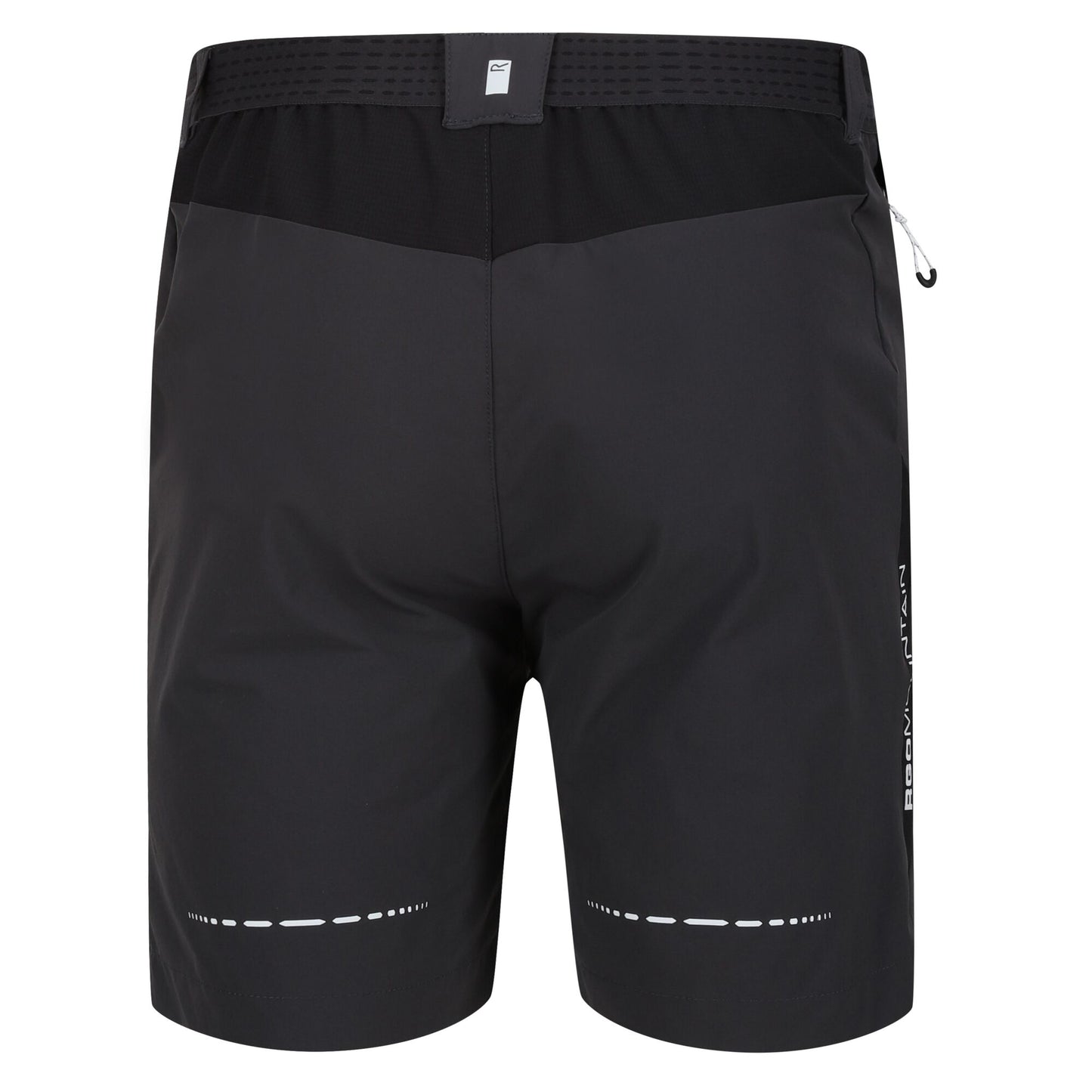 Ash-Black - Back - Regatta Mens Mountain II Shorts