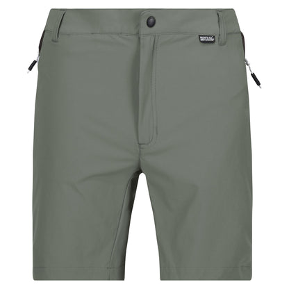 Agave Green-Ash - Front - Regatta Mens Mountain II Shorts