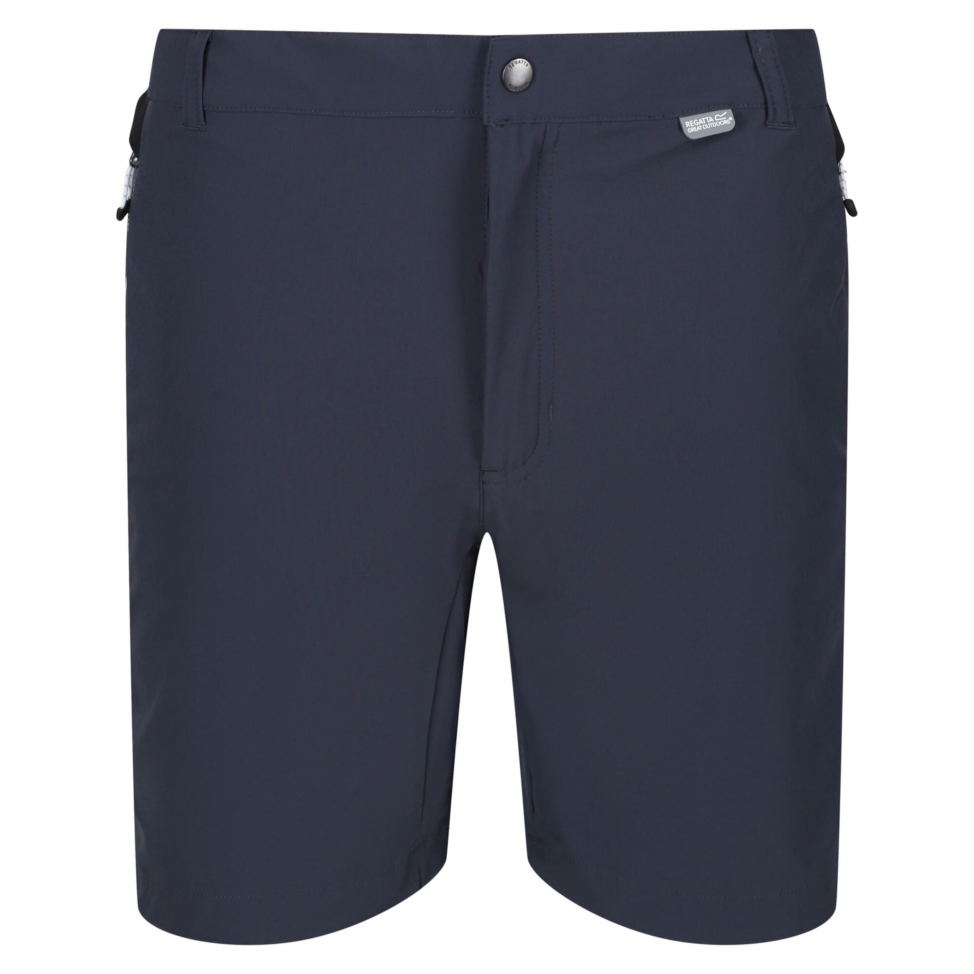 India Grey-Black - Front - Regatta Mens Mountain II Shorts