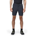 India Grey-Black - Close up - Regatta Mens Mountain II Shorts