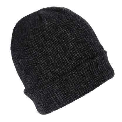 Black - Side - Regatta Professional Mens Knitted Beanie