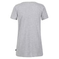 Silver Grey - Back - Regatta Womens-Ladies Filandra VI Marl T-Shirt