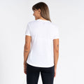 White - Lifestyle - Dare 2B Womens-Ladies Unwind Quote T-Shirt