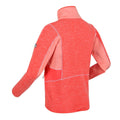 Neon Peach-Fusion Coral - Close up - Regatta Womens-Ladies Lindalla III Fleece