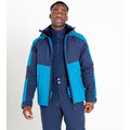 Dark Methyl Blue-Nightfall Navy - Back - Dare 2B Mens Emulate Wintersport Jacket