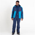 Dark Methyl Blue-Nightfall Navy - Side - Dare 2B Mens Emulate Wintersport Jacket