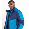 Dark Methyl Blue-Nightfall Navy - Pack Shot - Dare 2B Mens Emulate Wintersport Jacket