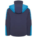 Dark Methyl Blue-Nightfall Navy - Close up - Dare 2B Mens Emulate Wintersport Jacket