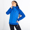 Stellar Blue-Space Blue - Back - Dare 2B Womens-Ladies Veritas Era Recycled Waterproof Jacket