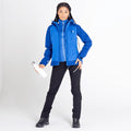 Stellar Blue-Space Blue - Pack Shot - Dare 2B Womens-Ladies Veritas Era Recycled Waterproof Jacket